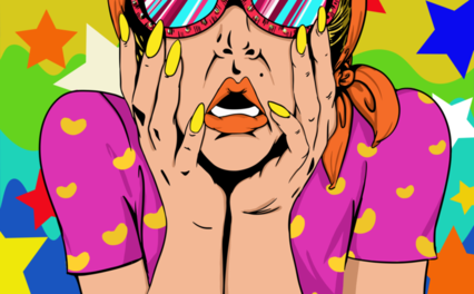 Female Surprise Bg
