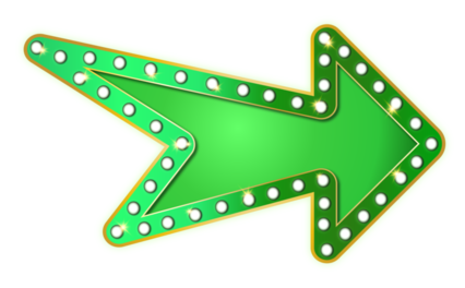 Cinema Light Sign Green