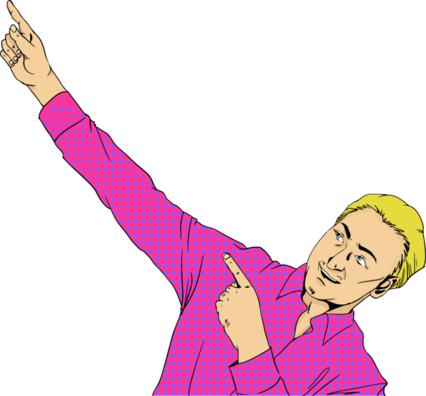 Male Point Popart Pink